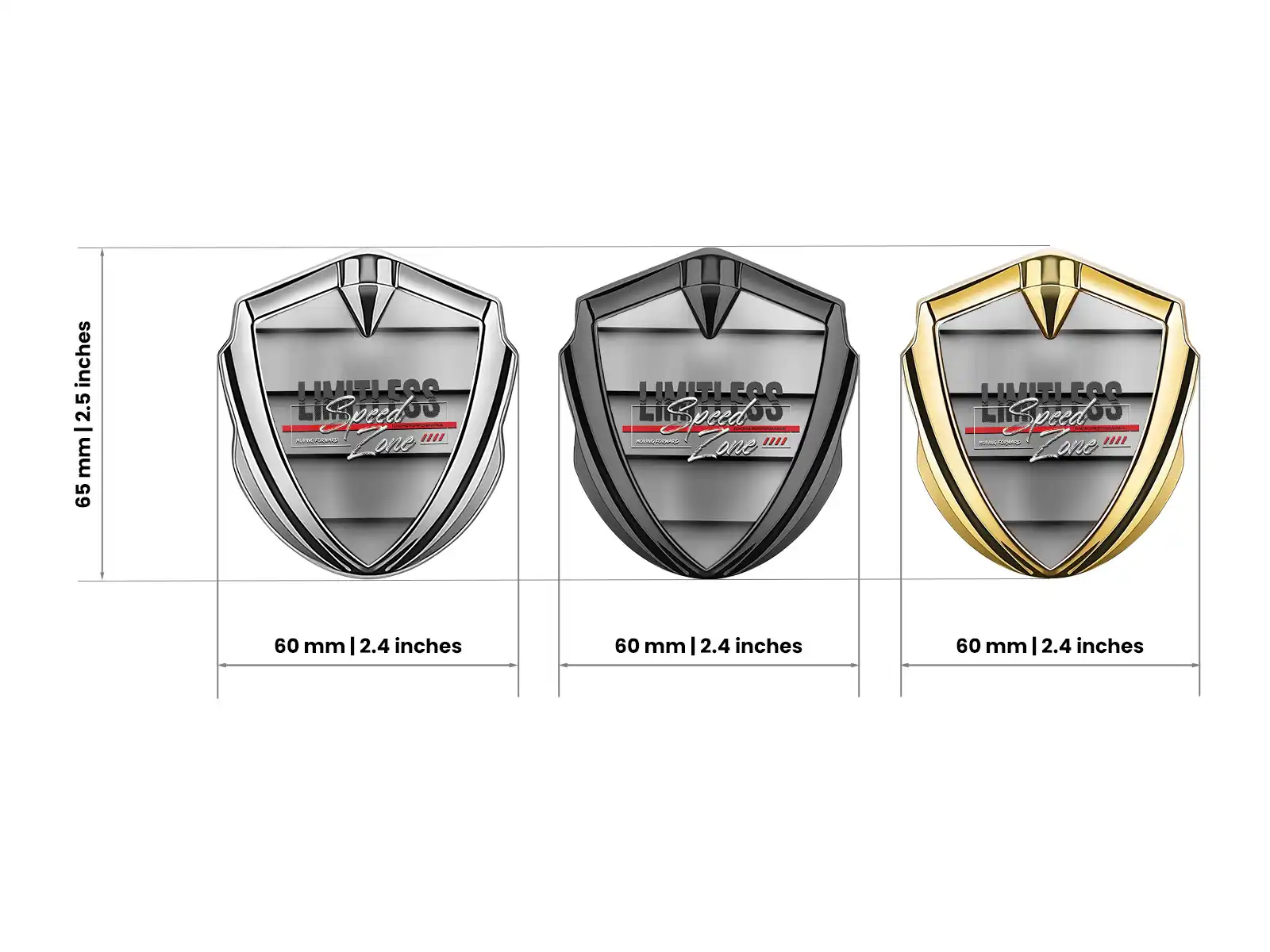 Emblem Fender Badge Customizable Pro Edition